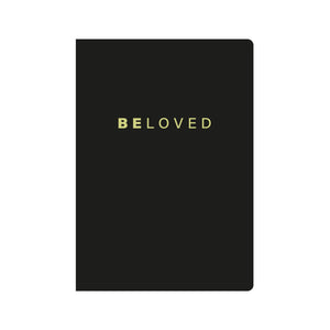 Christian Gift Ideas: BELOVED A5 Black and Gold Christian Journal for birthdays, Christmas and Graduations. Office stationery