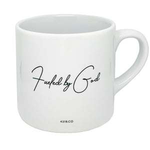 Small Christian Gift for Christian home. Suitable for toddlers and Adults: Fueled by God Christian Mug 6Oz White Ceramic