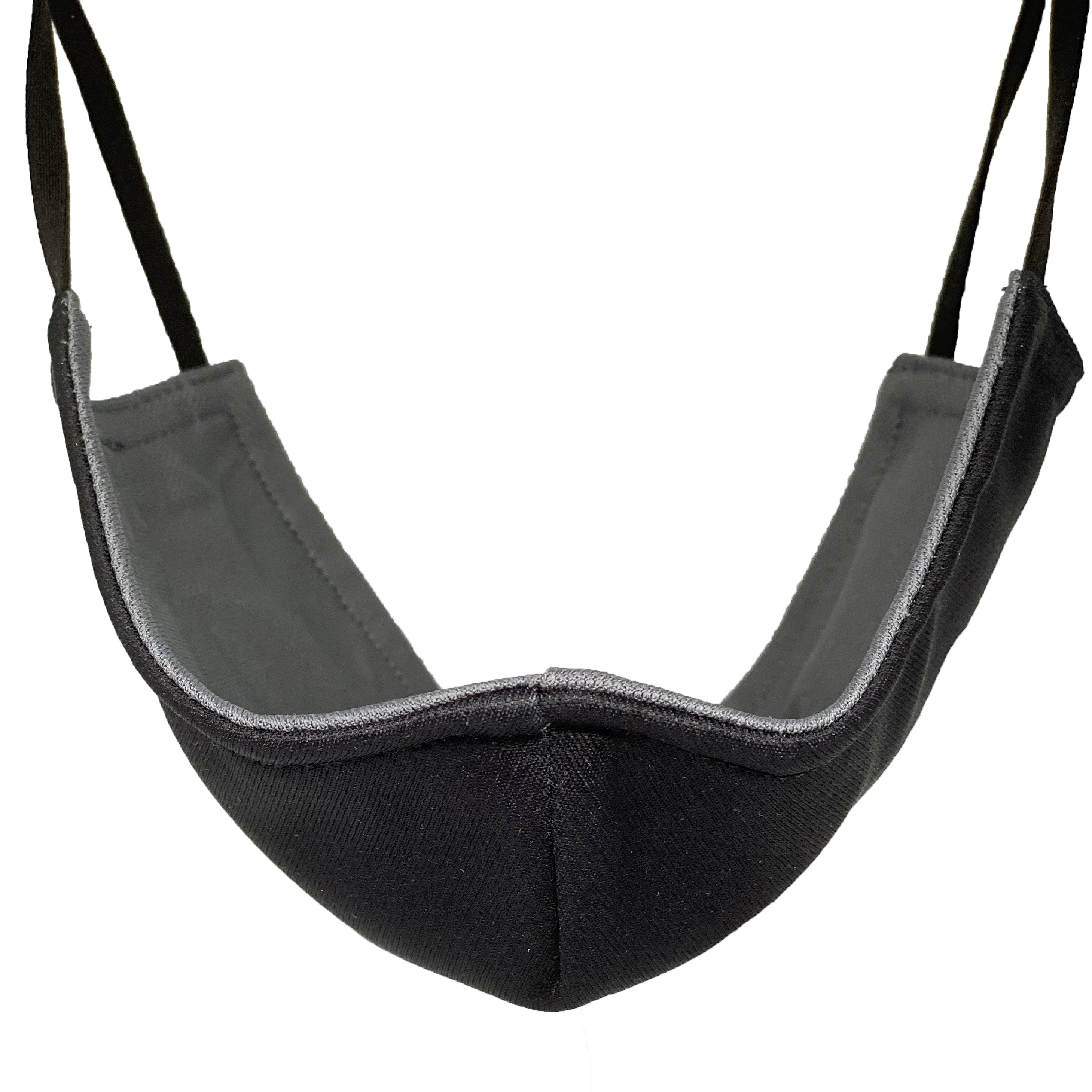 Black Face Mask that is Suitable for Sports and Outdoors: Reusable, Adjustable and Breathable Face Mask, Made in Singapore