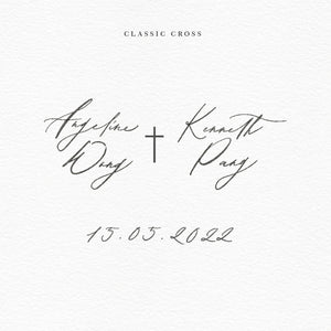 Christian Wedding Vows: Christ-Centered Vow Book with Customisation, Minimalistic Calligraphy Design